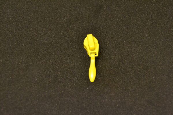 glider til lynlåse 4 mm. i gul