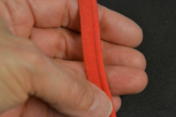 elastisk tittebånd 10 mm. orange