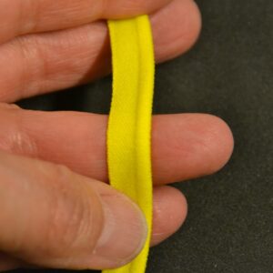 elastisk tittebånd 10 mm. gul