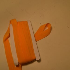 folde elastik 20 mm. mat, orange