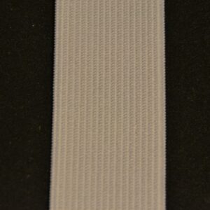 Linnings elastik 30 mm. i hvid