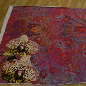 Panel med orkideer lilla/pink